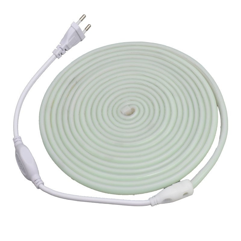 Emerald Green Neon Flex COB LED Strip - 288led/m - IP65 / 220V - 10W/ml / 5m Roll