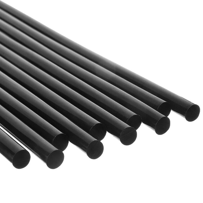 Silicone Glue Stick for Glue Gun, Professional, 8mm Diameter, 27cm Length, Black