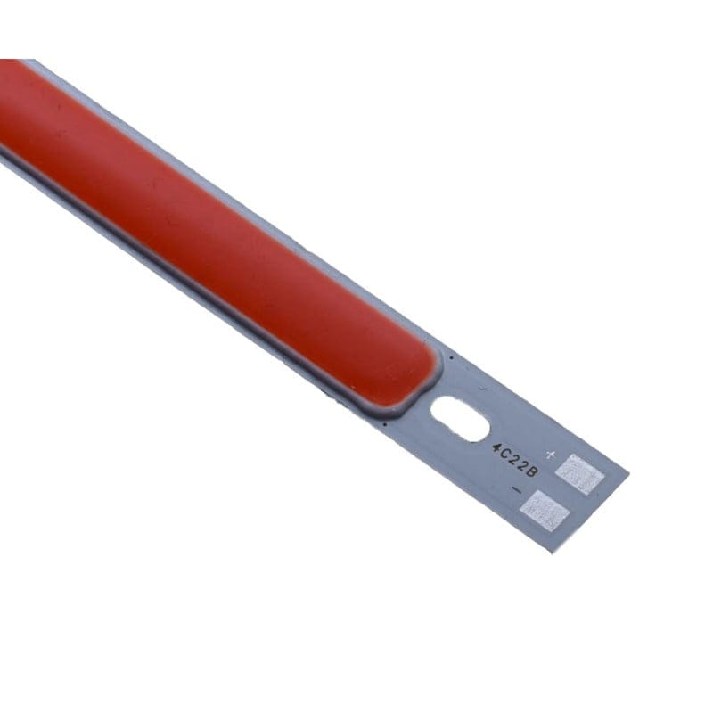 Red COB LED Bar, 88 LED Segments, 10W, 200x10mm
