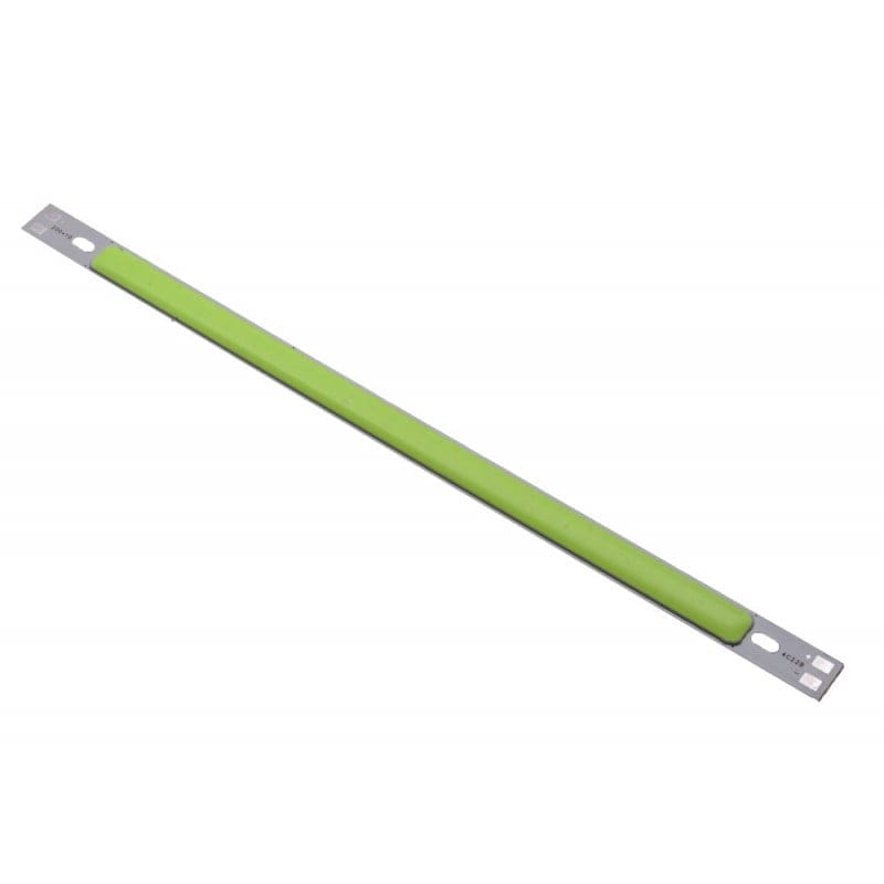 Green COB LED Bar, 88 LED Segments, 10W, 200x10mm