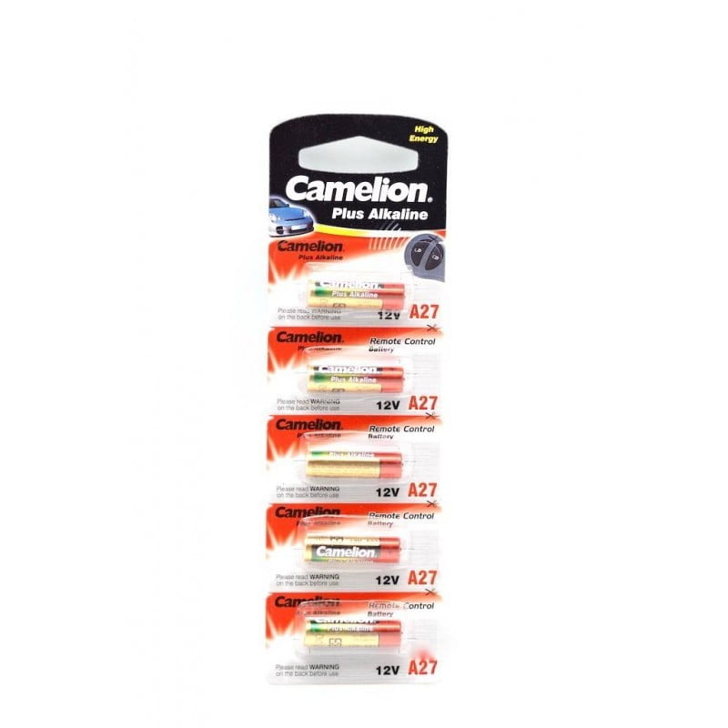 Camelion A27-12V Alkaline Batteries 5 pcs