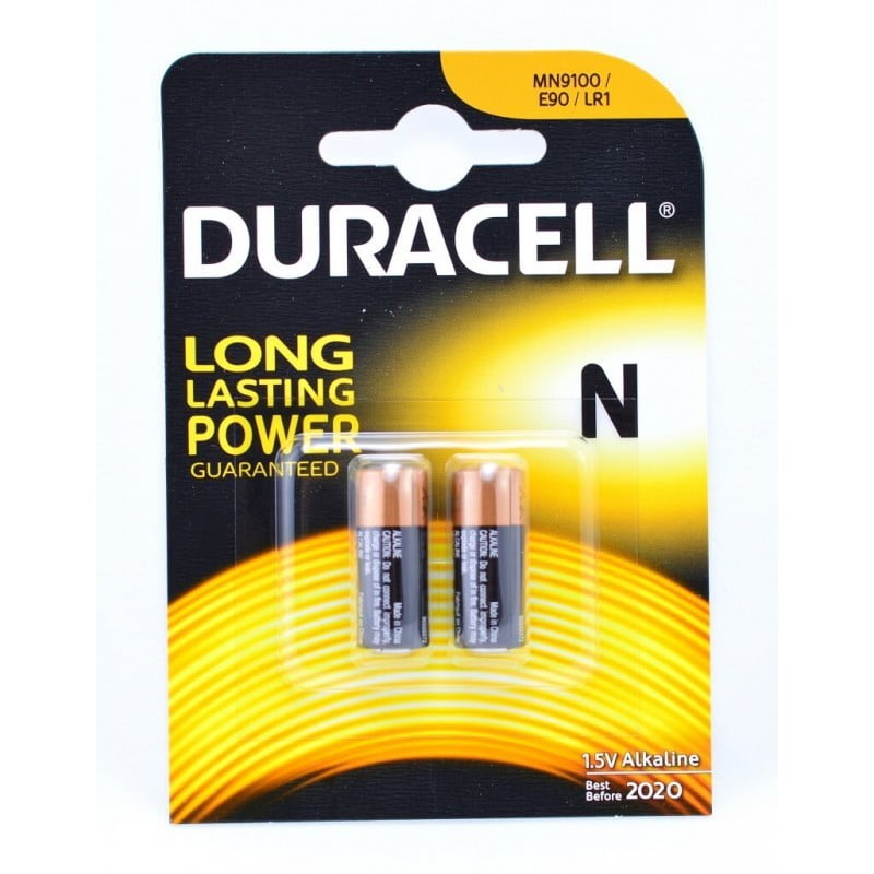 Duracell LR1-N 1.5V Alkaline Batteries 2 Pack
