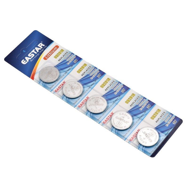 CR2016 Li-ion 3V Eastar Battery - BL/5pcs