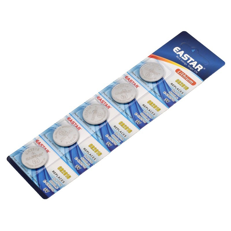 CR2016 Li-ion 3V Eastar Battery - BL/5pcs
