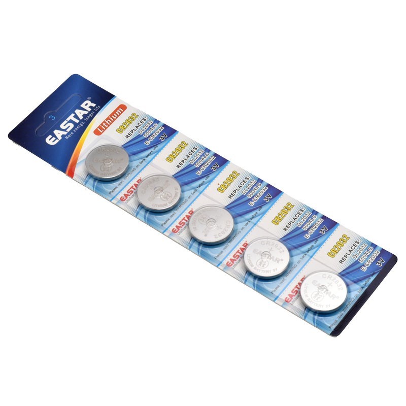 CR2032 Li-ion 3V Eastar Battery - BL/5pcs