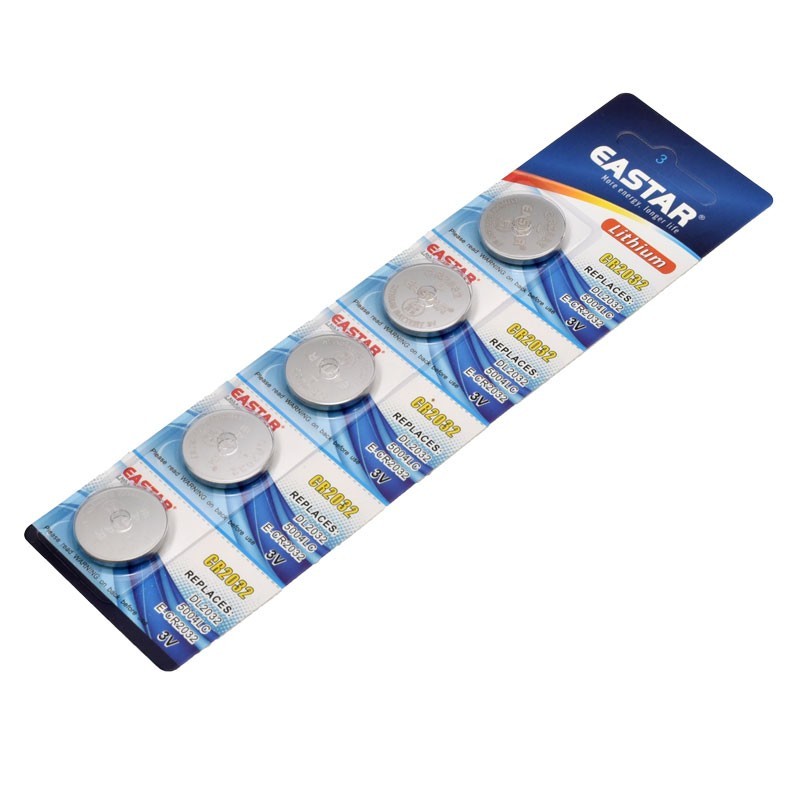 CR2032 Li-ion 3V Eastar Battery - BL/5pcs
