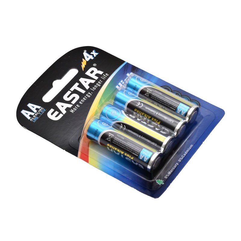 Eastar R6 - AA 1.5V Alkaline High Performance Battery - Blister/4Pcs