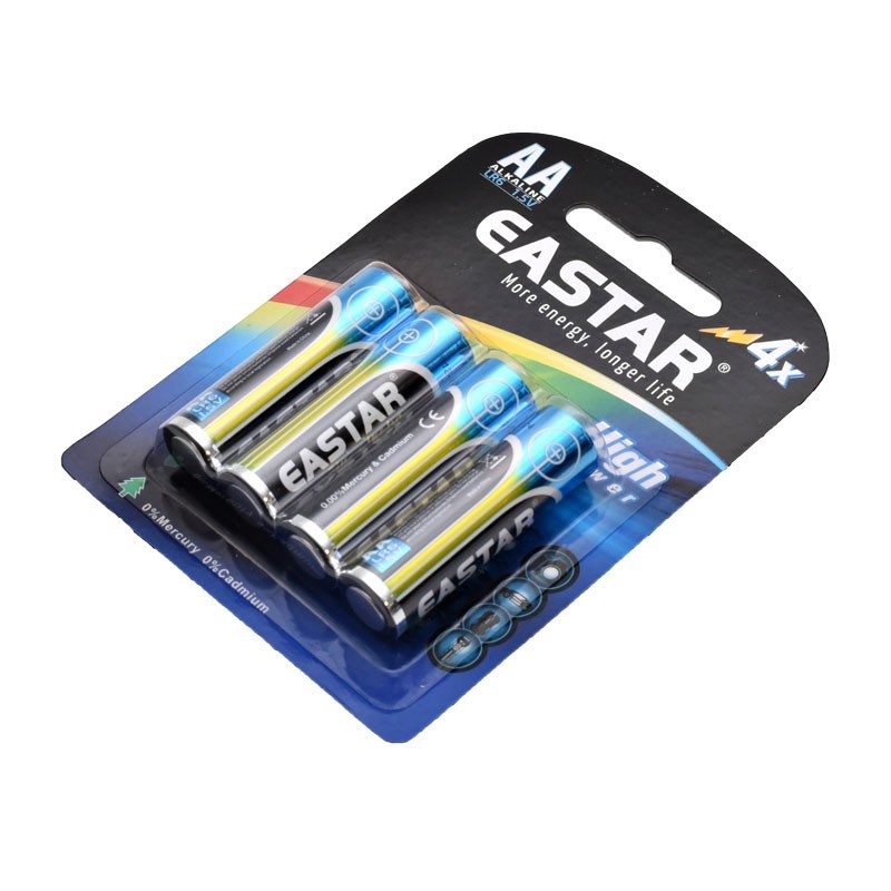 Eastar R6 - AA 1.5V Alkaline High Performance Battery - Blister/4Pcs