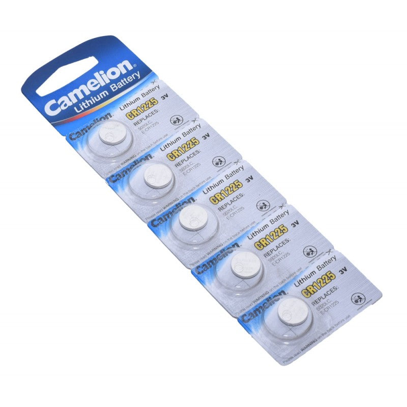 CR 1225 Li-Ion Camelion Batteries 5 Pcs
