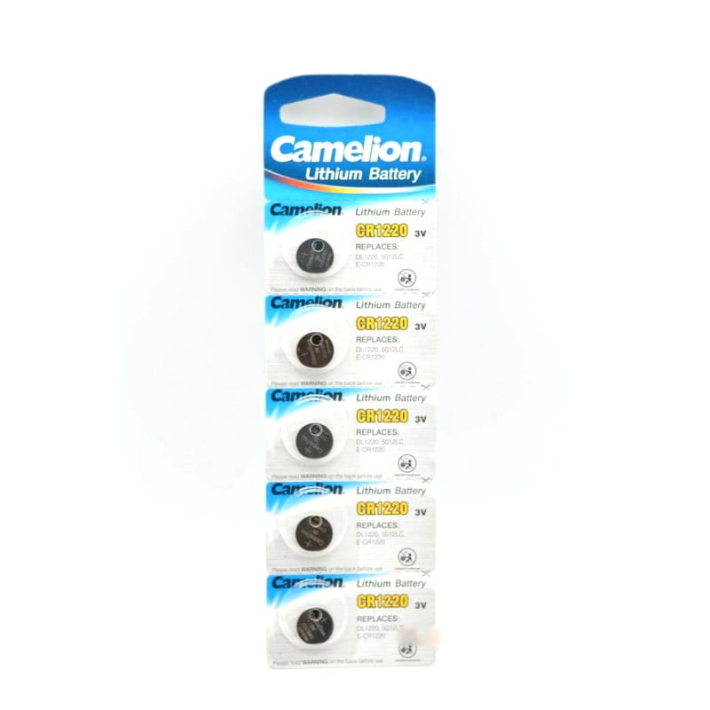 Camelion CR 1220 Li-Ion Batteries 5 Pcs