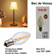 1W / E12 LED Nightlight Bulb