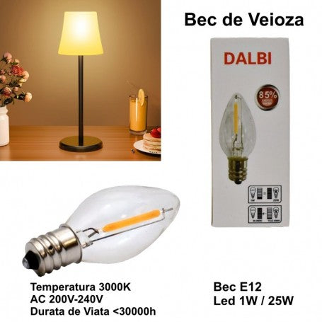 1W / E12 LED Nightlight Bulb