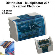 Power Distribution Block 407 - 125A / 500V 1.5-16mm² / 2.5-25mm²