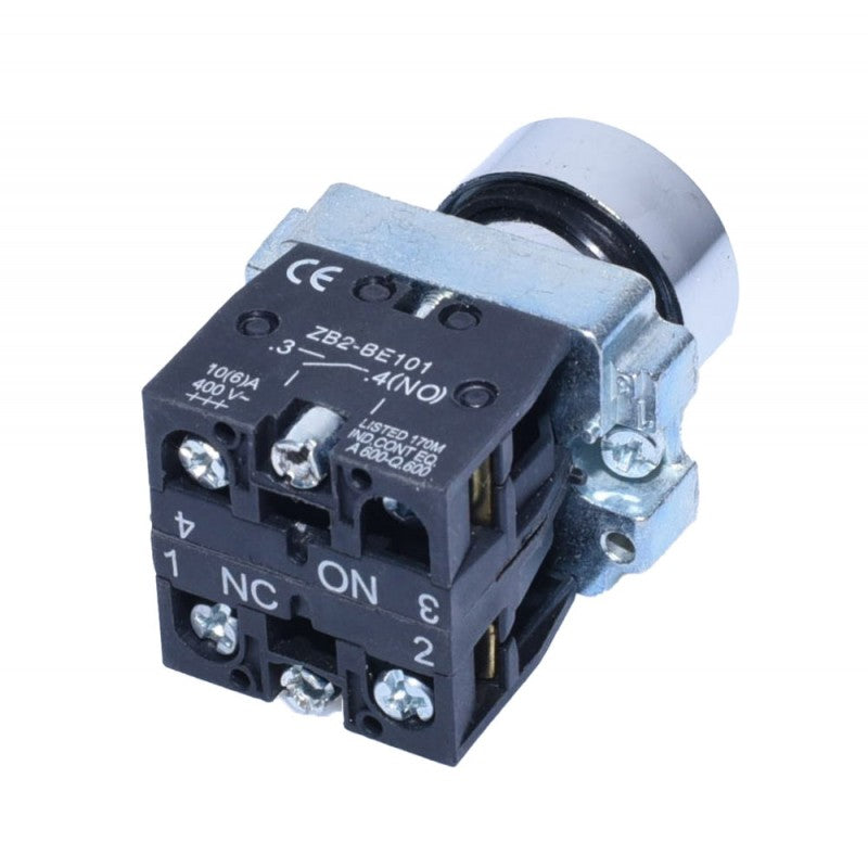 Push Button Motor BA45 Red 10A