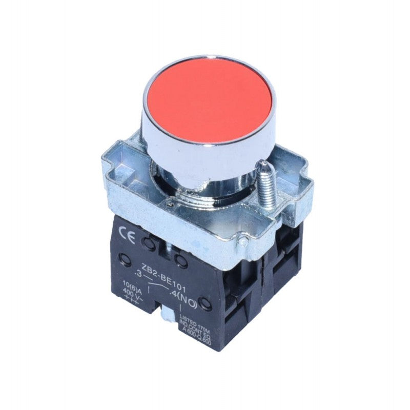 Push Button Motor BA45 Red 10A