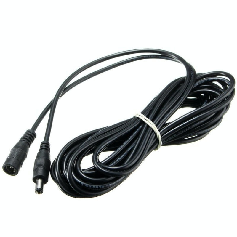 Power Cable 5M DC 2.1mm Male - Female