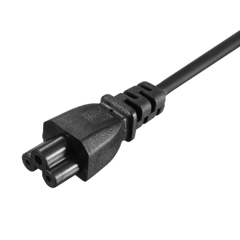 Laptop power cable with triangular 3-PIN plug, 1.5m length, 3x0.75mm2