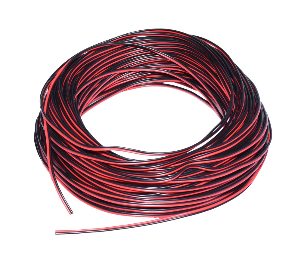 RGB LED Power Cable 2-Wire, 50m/Roll