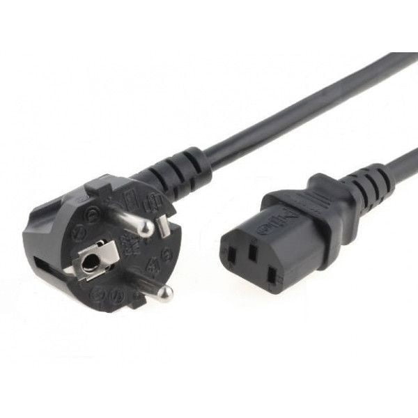 Power Cable for Computer, Thick Cable 0.75mm, Length 1.5m