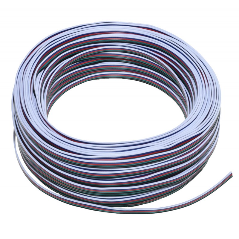 RGBW Power Cable 5-Core, 50m Roll
