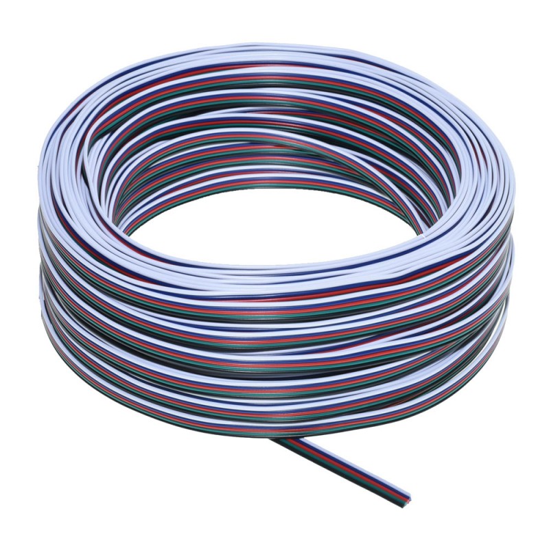 RGBW Power Cable 5-Core, 50m Roll