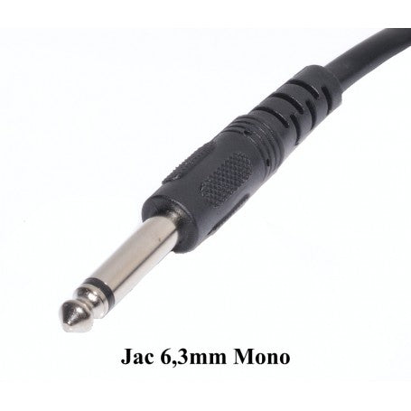 Audio Cable Jack 6.3mm Male - Male, 5m