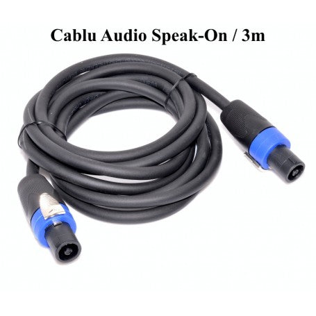 Professional 3M Male Speak-On Audio Cable 4C