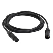 Professional XLR Male to XLR Female Audio Cable - 6mm / 3m