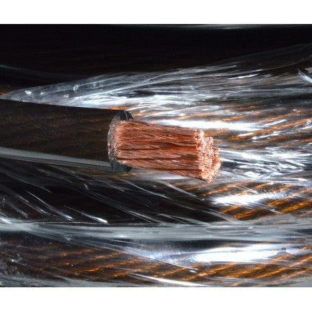 Red CU+AL Car Power Cable 6GA 7.8mm, 25m/Roll