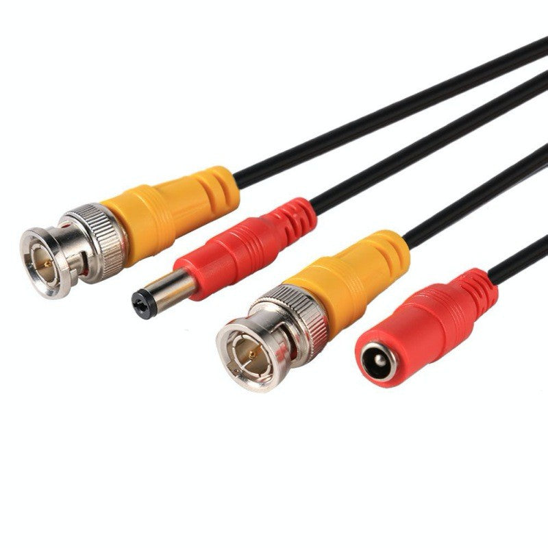 BNC Camera Cable + DC Power 2.1mm/5m
