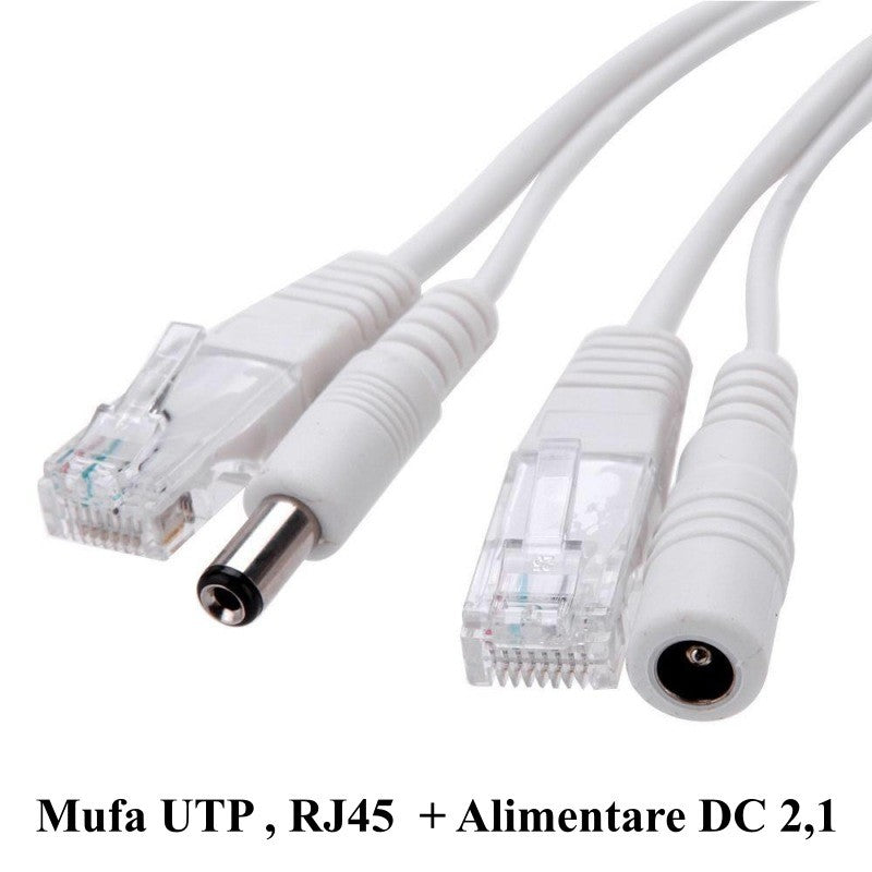 UTP Camera Cable + 2.1mm DC Power / 30m