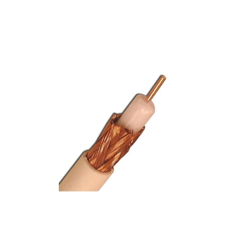 Coaxial Cable TV RG6U 75OHM Copper-Clad Alloy 100M Roll