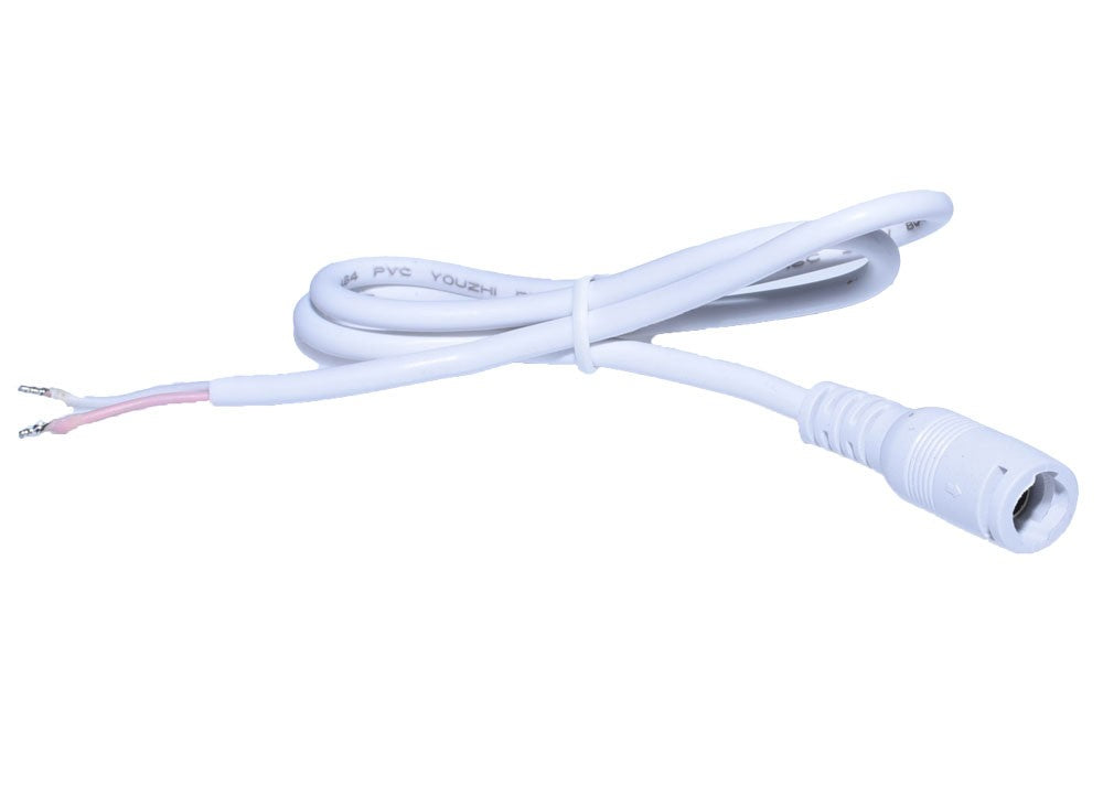 DC Cable 2.1mm with Lock, Female-Male