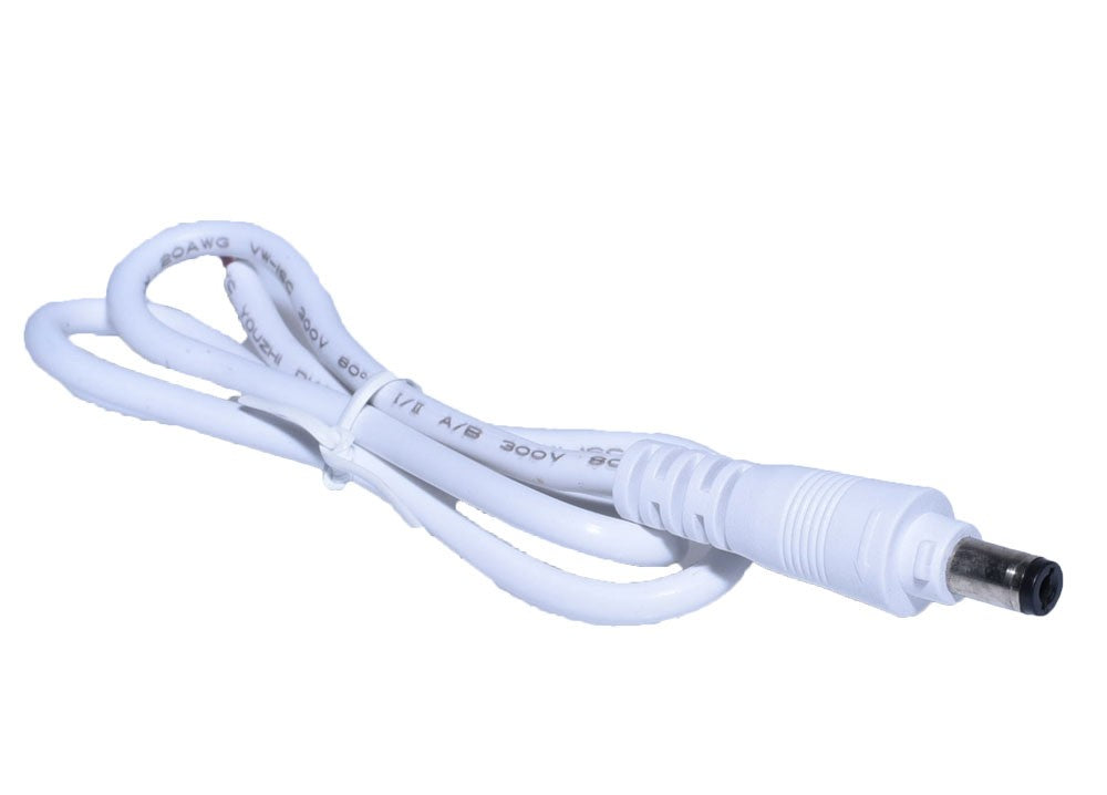 DC Cable 2.1mm with Lock, Female-Male