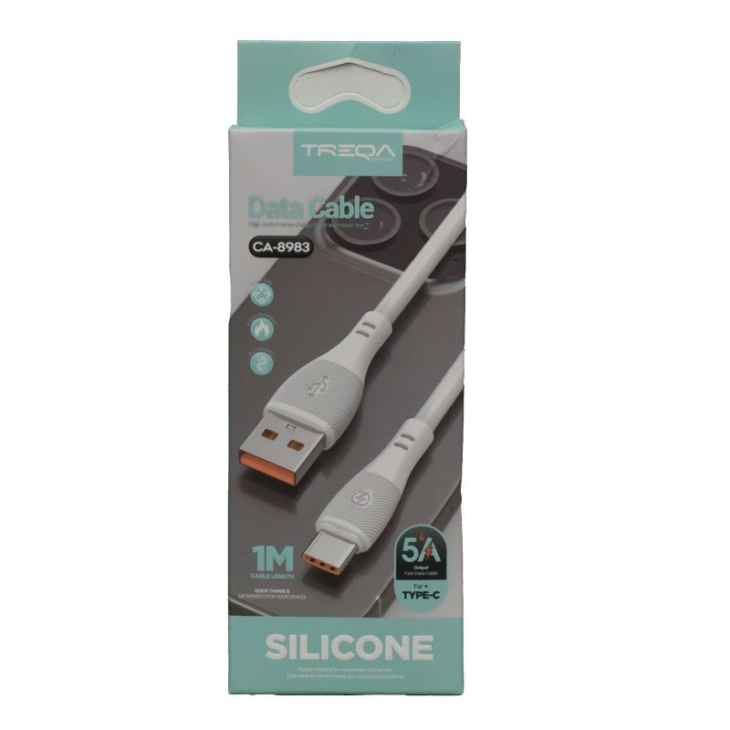 Silicone Data Cable USB to Type-C / 100cm CA-8983