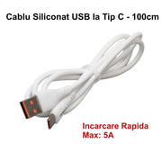 Silicone Data Cable USB to Type-C / 100cm CA-8983