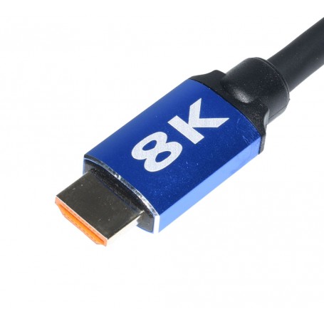 HDMI HDTV 8K 2.1V Cable, 1.5M, Green/Black, ElectroAZ