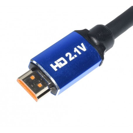 Hdmi HDTV Cable 8K 2.1V / 5M, Green/Black, ElectroAZ
