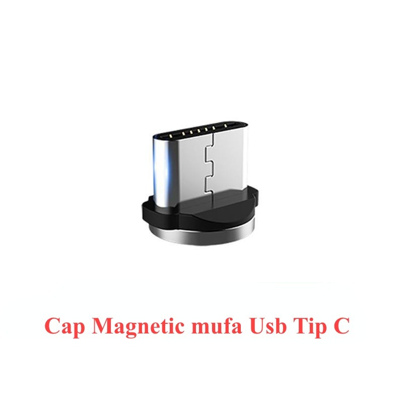 Magnetic Charging Cable for iPhone/Type-C/Micro-USB, 3 Plugs included