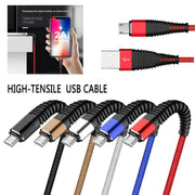 USB 3.0 Cable - Braided Micro, Length 100cm