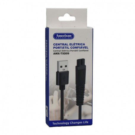 USB Cable with small RC plug for Hair Clipper - Shaver / TXD09