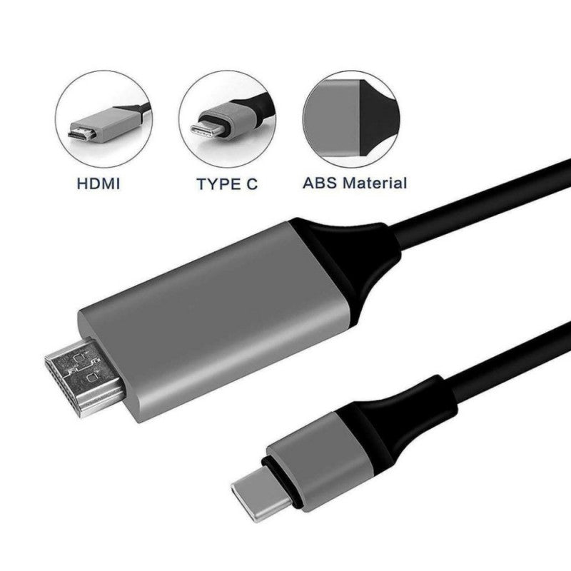 USB Type-C 3.1 to HDMI 2.0 Cable, 2K*4K, 2M