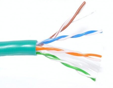 UTP Cat 6 Full Copper Cable, 8 Wires, 305m/Roll