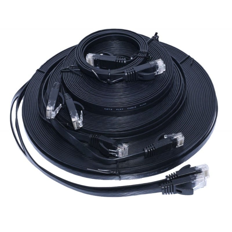 1m Flat CAT6 Gigabit UTP Cable