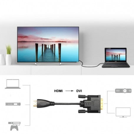 Video Cable HDMI to DVI D 24+1 / 1.5m