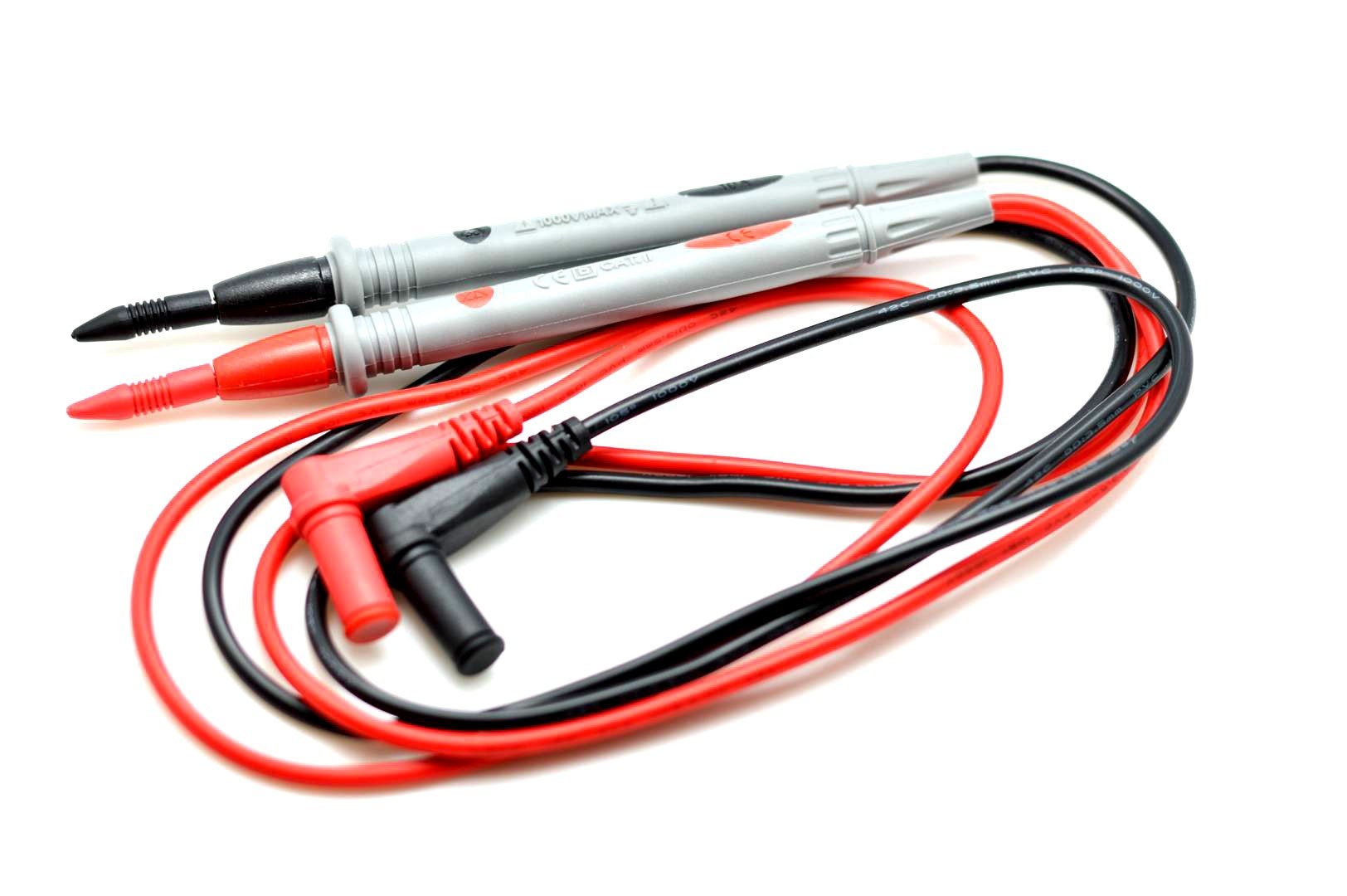 Silicone Test Leads for Multimeters, Clamp Meters