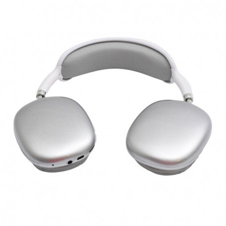 P9 Pro Max WiFi Headphones with Bluetooth 5.3 / White-Silver