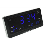 Blue LED Digital Alarm Clock
