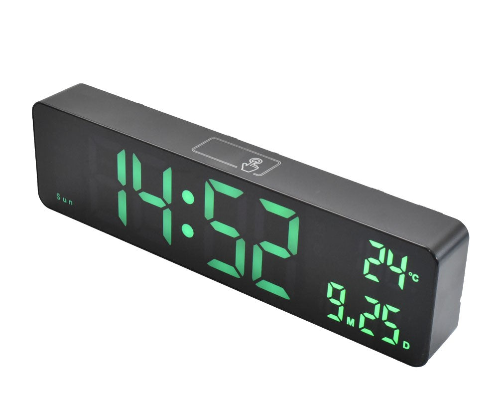 Digital Clock DS-6625 Black with Green LED