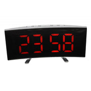 DT-6507 Clock Red LED LCD Mirror Type